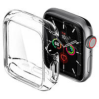 Чохол із захисним склом для Apple Watch 44 мм Transparent, фото 3