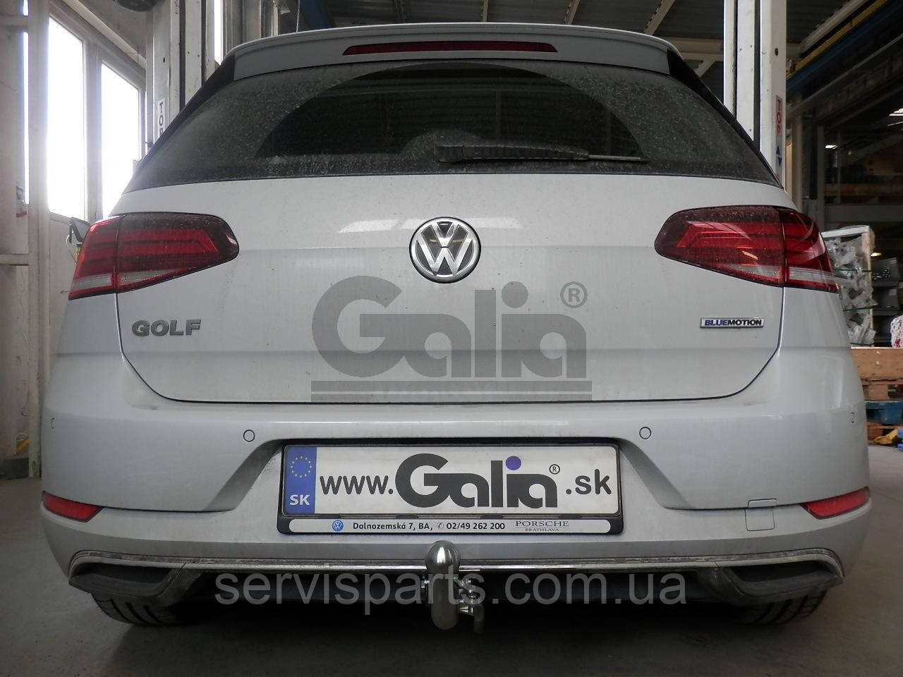 Фаркоп Volkswagen Golf 8 2018- (Фольксваген Гольф 8) оцинкованный - фото 4 - id-p1639470039