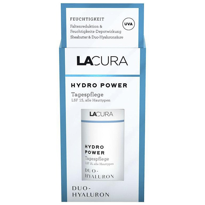 Крем під очі Lacura Duo-Hyaluron Hydro Power денний 15 мл