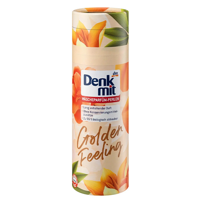 Кондиціонер ароматизатор для білизни Denkmit Golden Feeling в гранулах 275 г