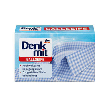 Мило-плямовивідник Denkmit Gallseife 100 г, Німеччина, Опт