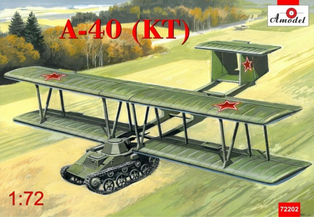 1/72 A-model 72202 радянський літальний апарат Антонов А-40, фото 1