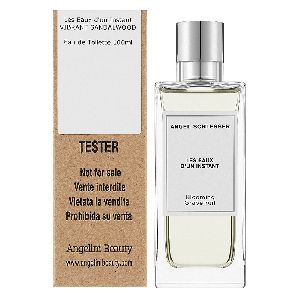 Angel Schlesser Les Eaux d'un Instant Blooming Grapefruit Туалетна вода (тестер в коробці) 100ml (8058045426851)