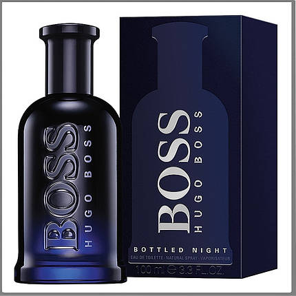 Hugo Boss Boss Bottled Night туалетна вода 100 ml. (Хуго Бос Бос Ботл Найт), фото 2