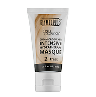 CBD Hemp-Micro Silver Intensive Hydratherapy Masque Гідротерапія з мікросріблом і канабідіолом, 30 мл
