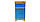 Улей пінополістирольний Дадан на 10 рамок Lyson з гігієнічним дном фарбований W1008H, фото 2