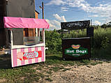 Торговий візок для продажу хот-догів.  PРТТ-3 "Лофт" (1500 мм), фото 10