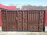 Ковані ворота Київ арт.кв.28