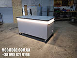 Візок трансформер "КУБ із дахом" 2000 мм для вуличної торгівлі (Розбірна)., фото 7