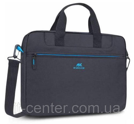 Сумка для ноутбука Riva Regent 8027 Black 14", фото 1