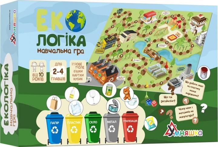 Настільна навчальна гра "Екологіка"