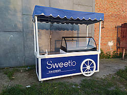 Візок для торгівлі морозивом. (без вітрини). РТХ-1.