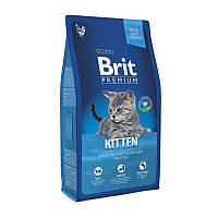 Brit Premium Kitten Сhicken (Брит Премиум Киттен Курица) сухой корм для котят от 2 до 12 месяцев 8 кг.