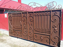 Ворота кованые  2
