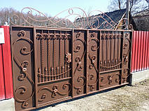 Ворота кованые  3