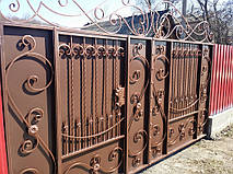Ворота кованые  4