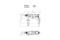 Дриль Metabo BE 850-2 (швидкозатискний патрон), фото 3