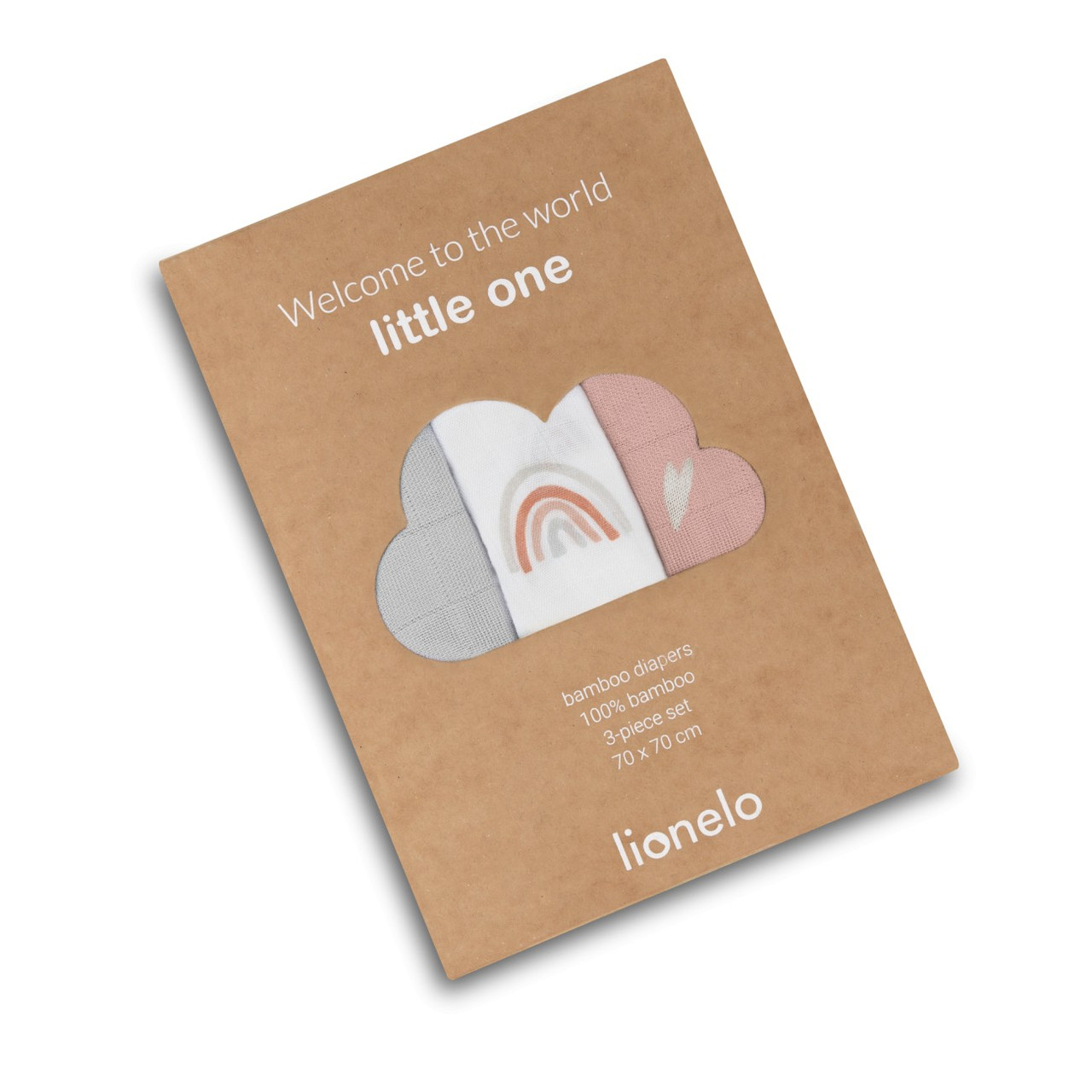 Набір пелюшок Lionelo RAINBOW BAMBOO BOX Multicolor, фото 1