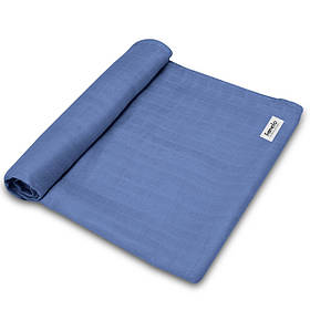 Покривало Lionelo BAMBOO SWADDLE Blue Denim