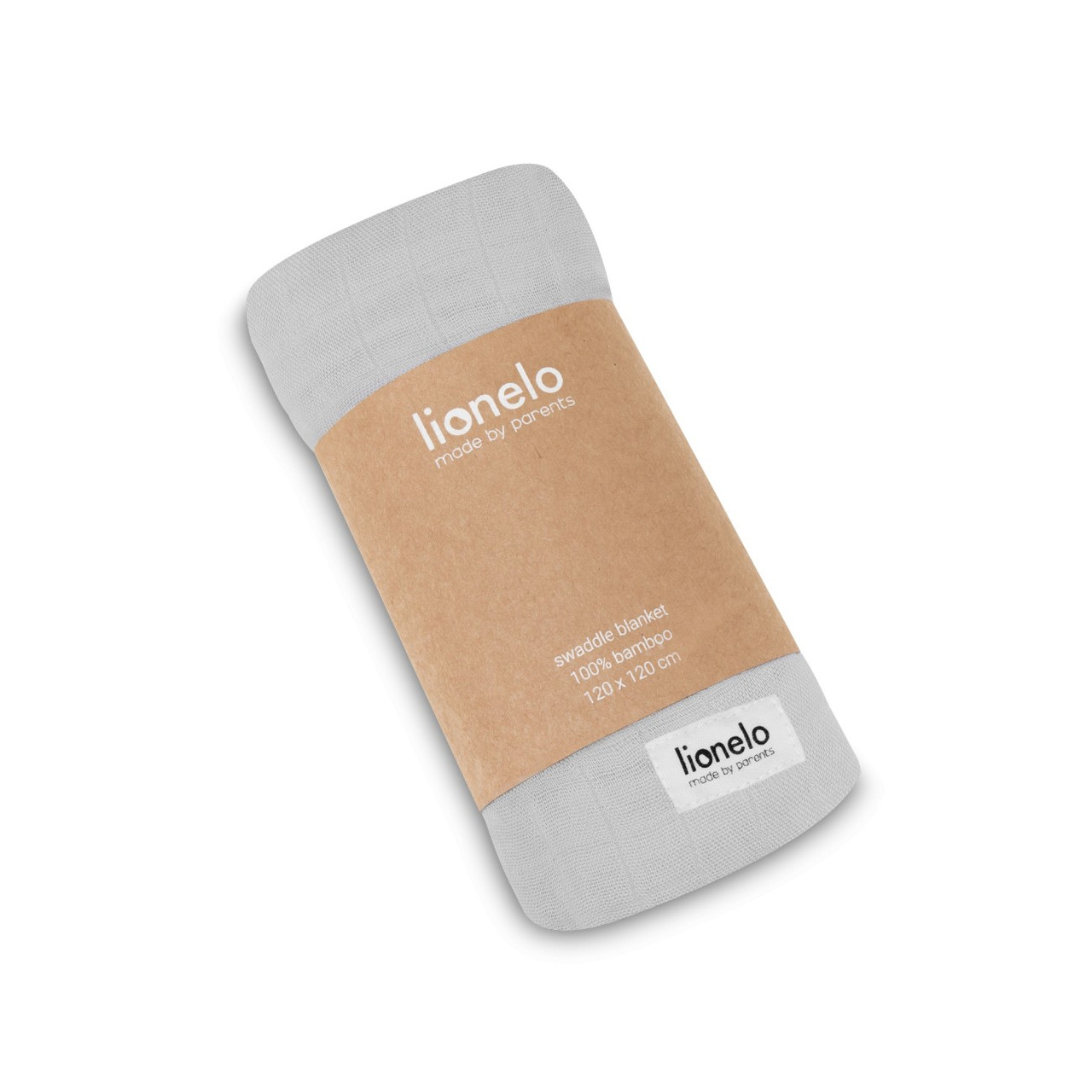 Покривало Lionelo BAMBOO SWADDLE Grey Stone, фото 1