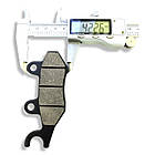 Гальмівні колодки квадроцикла мотоцикла під супорт із лівим вухом CA250, фото 5