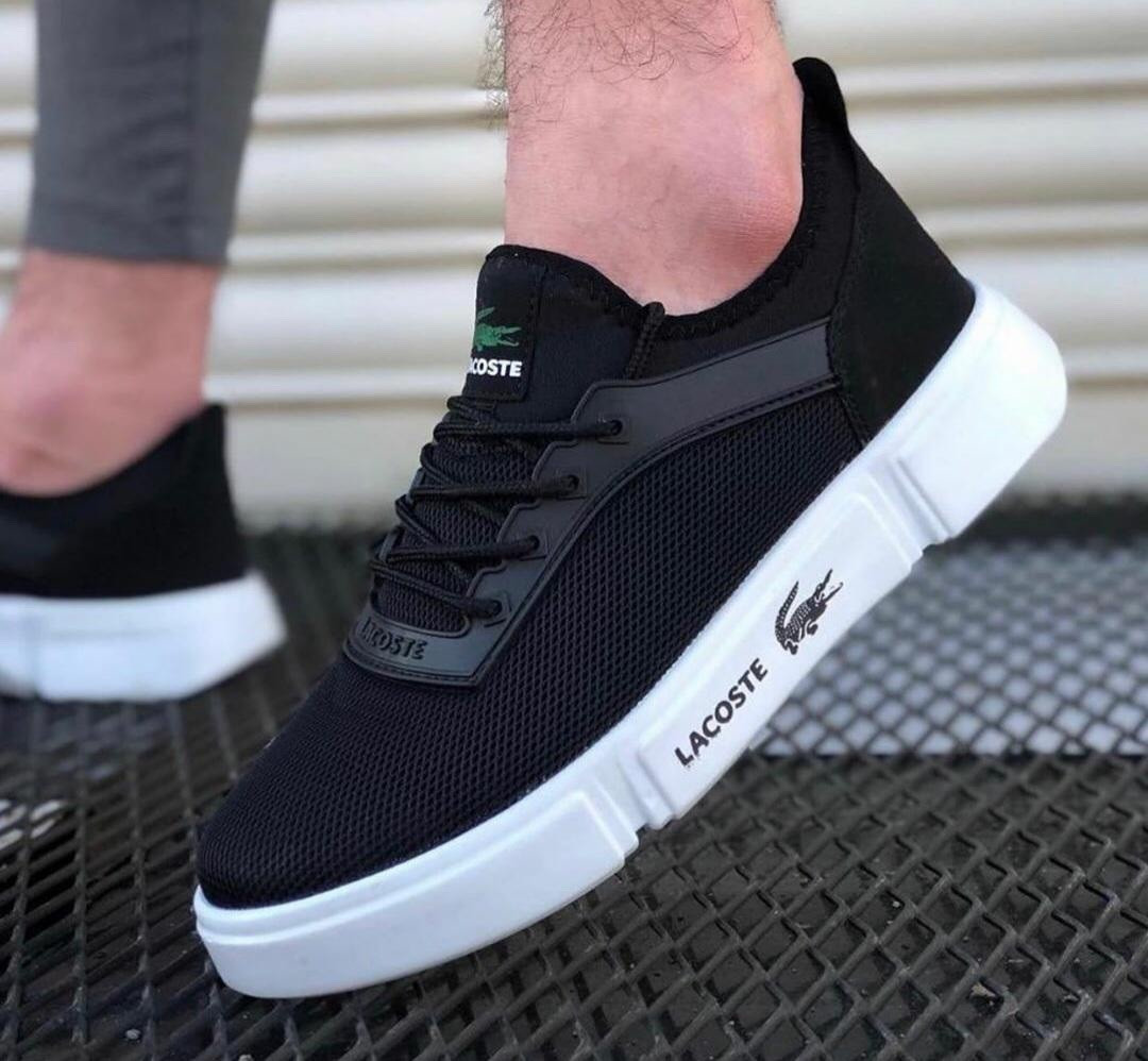 Чоловічі чорні Кросівки Lacoste