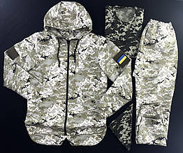 Костюм чоловічий тактичний Куртка + Штани Tera піксель камуфляж Комплект весняний літній осінній мілітарі