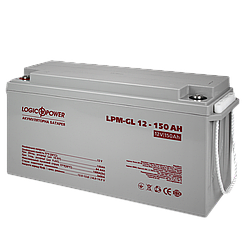 Акумулятор гелевий LogicPower LPM-GL 12-150 AH