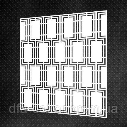 Трафарет DFA для стен Геометрия для штукатурки и краски 0,3-1мм (G00021 ...