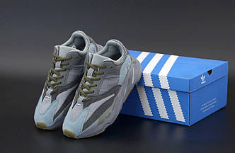 Жіночі Кросівки Adidas Yeezy Boost 700 Grey Blue 38-40