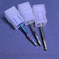 Набір алмазних фрез для манікюру 3 шт