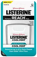 Зубна нитка Listerine Cool Mint Dental Floss (50,2 метри)