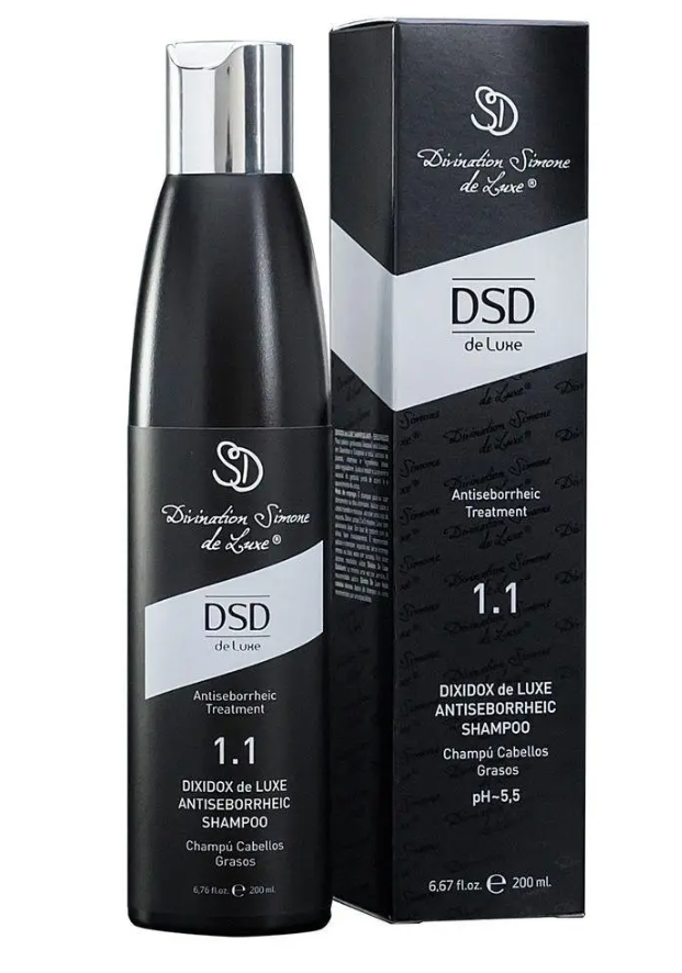 1.1 Антисеборейний шампунь Dixidox Antiseborrheic Shampoo DSD de Luxe (200мл)