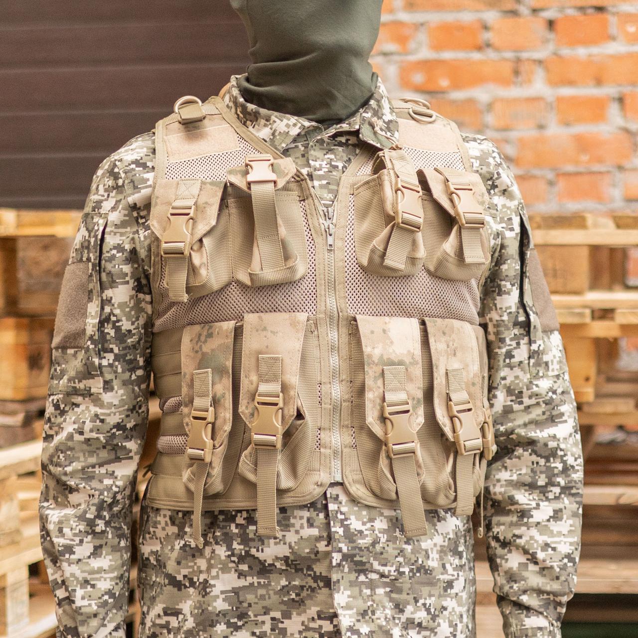 Розгрузка військова (беж), фото 1