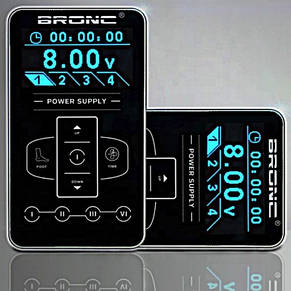 Тату блок живлення Bronc Tattoo Power Supply TPN-034, фото 3