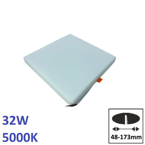 LED світильник врізний квадратний 32W 5000К VENECIA
