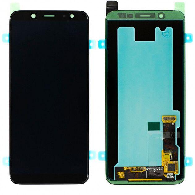 Дисплей для Samsung SM-A600F Galaxy A6 (2018) з сенсорним склом (Чорний) AMOLED