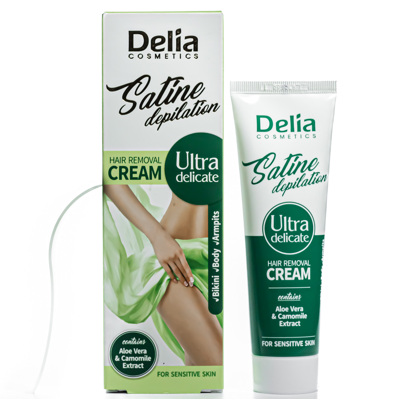 Крем для депіляції Delia Cosmetics Satine Depilation Ultra Delicate 100 мл