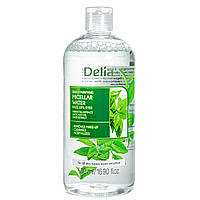 Міцелярна вода для зняття макіяжу Delia Cosmetics Глибоко очищаюча з екстрактом зеленого чаю, 500 мл