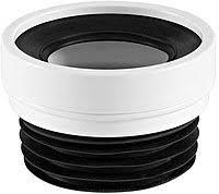 З'єднувач унітазу прямий, діаметр 110мм, довжина 120мм 7150N, фото 1