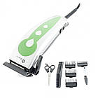 Професійна машинка для стрижки волосся, з 4 насадками, Domotec MS 3301 / Тример для волосся, фото 4