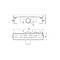 Трап сантехнічний з решіткою із нержавіючої сталі, ширина 70мм, довжина 300мм, боковий вихід 50мм 5071N, фото 2