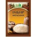 Імбир Еко мелений 20г