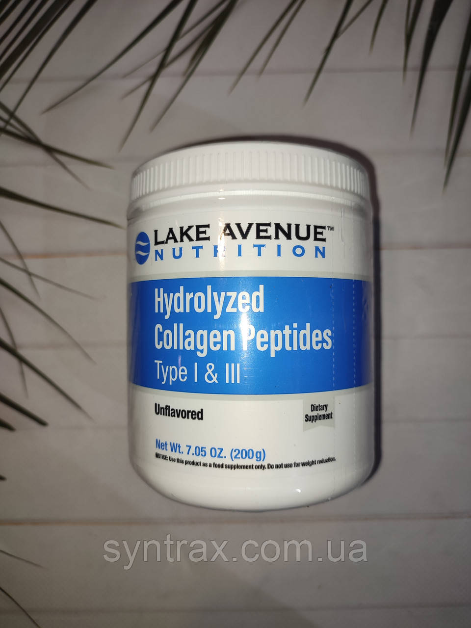 Lake Avenue Hydrolyzed Collagen type 1&3, 200 g, колаген колаген гідролізований