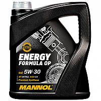 Моторное масло Mannol 7701 Energy Formula OP 5W-30 OEM Chevrolet, Opel 4л