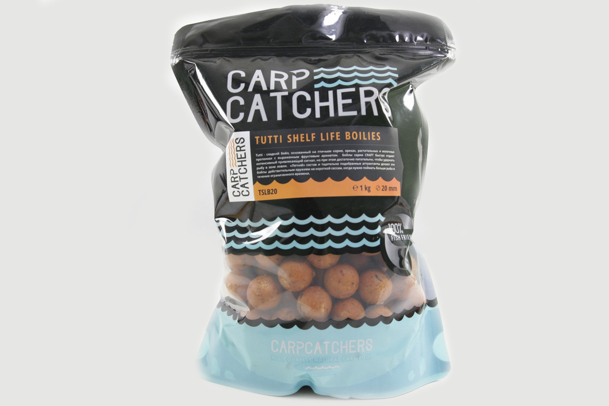 Бойли тонучі прикормочні Carp Catchers Craft - TUTTI - Shelf Life Boilies - Ø20мм - 1кг