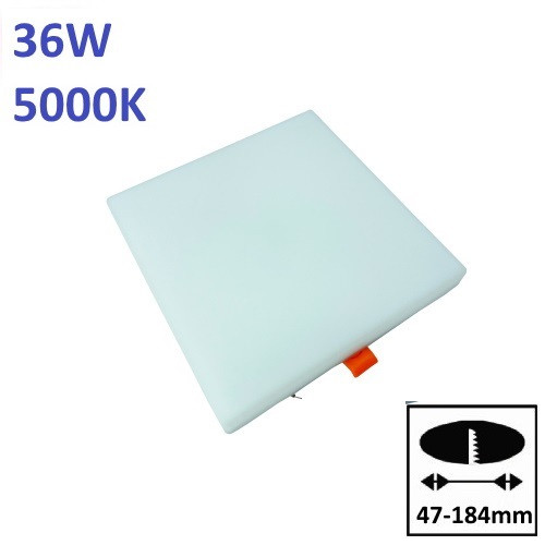 LED світильник врізний квадратний 36W 5000К ESTER