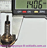 Шток водяний М14 18 мм 3 мм (ф.у, Китай) для газових колонок 10-14 літрів, к.з. 0642/2, фото 4