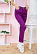 Літні жіночі штани скіні, фіолетового кольору, 282F007, фото 8