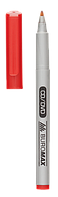 Маркер водостійкий тонкопишущий JOBMAX, червоний, 0.6 мм BM.8701-05 (6026)